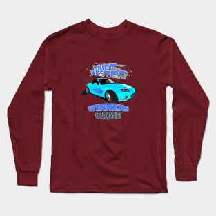 Drift Master Aqua Car design Long Sleeve T-Shirt